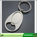 Leeres Metall Keychain Großhandelsgewohnheit Keychain